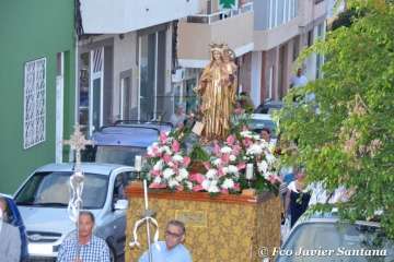 Procesión religiosa en El Ejido (Foto Francisco Javier Santana)